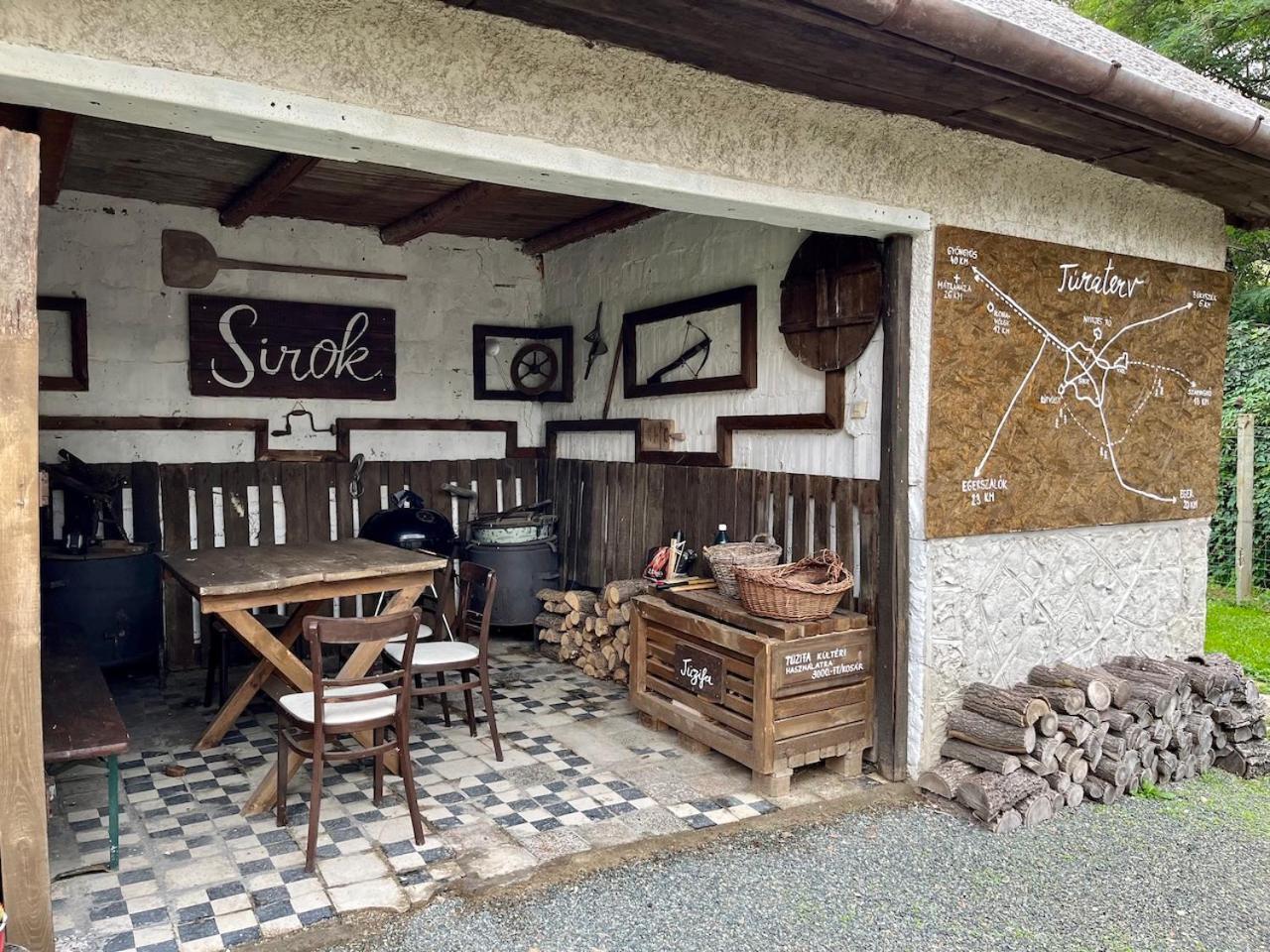 Halhaza Erdeszlak Apartman Sirok Exterior foto
